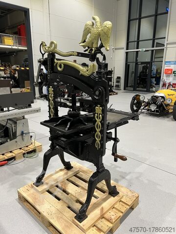 Columbian Press 1858 Letterpress