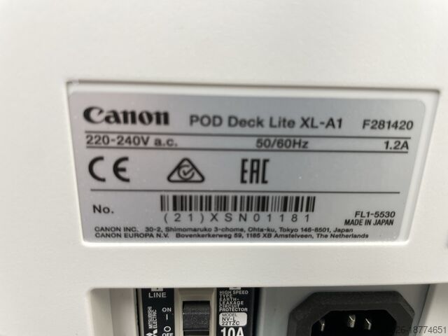Canon POD Deck Lite XL-A1 for div. Canon imagePRESS