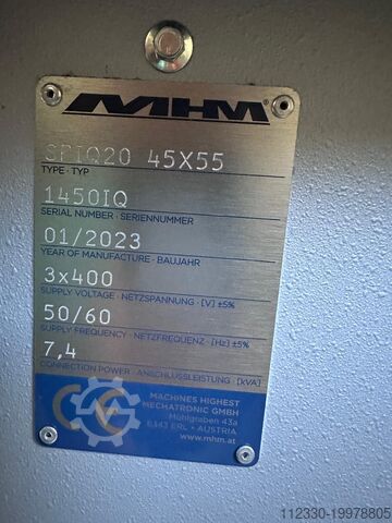 MHM – Machines Highest Mechatronic GmbH SPiQ 20 45×55