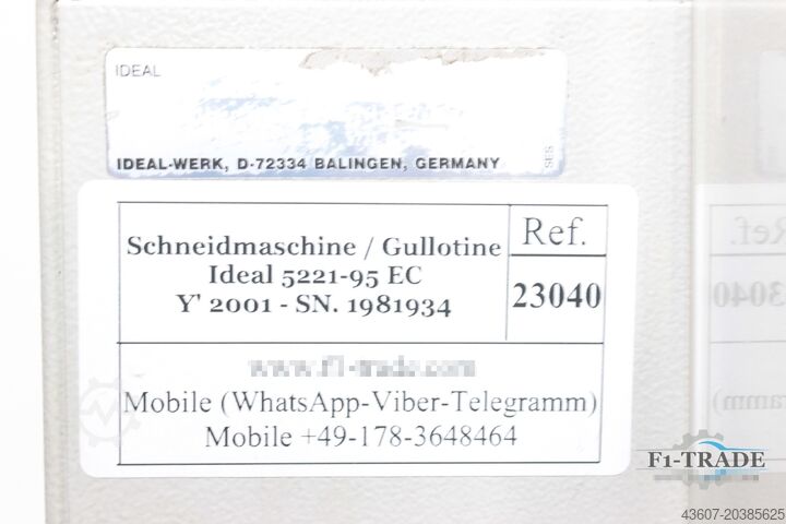 Ideal 521-95-EC