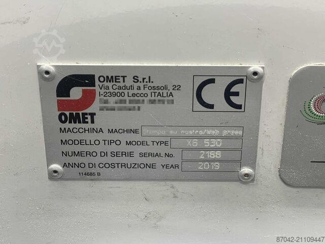 OMET X6 530 offset 4 + 3 Flexo