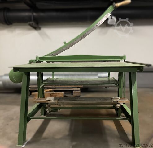 Schimanek Pappschneidemaschine 15/110 — резальный стол (1 100 мм)