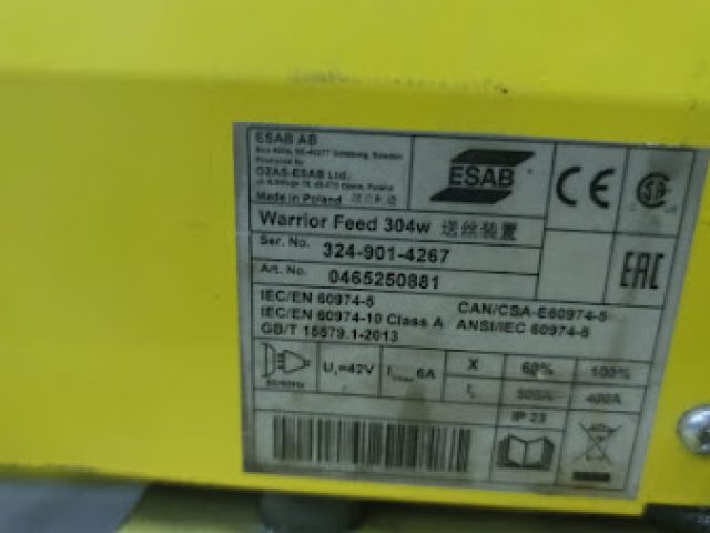Многофункциональный сварочный аппарат ESAB Warrior 500i CC/CV