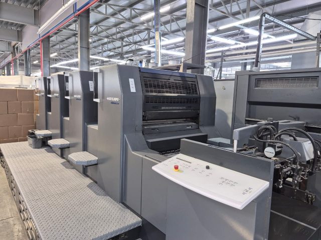 Heidelberg Print Master 74-4, 2007 г.в. Пробег 81 млн,(общ 114)