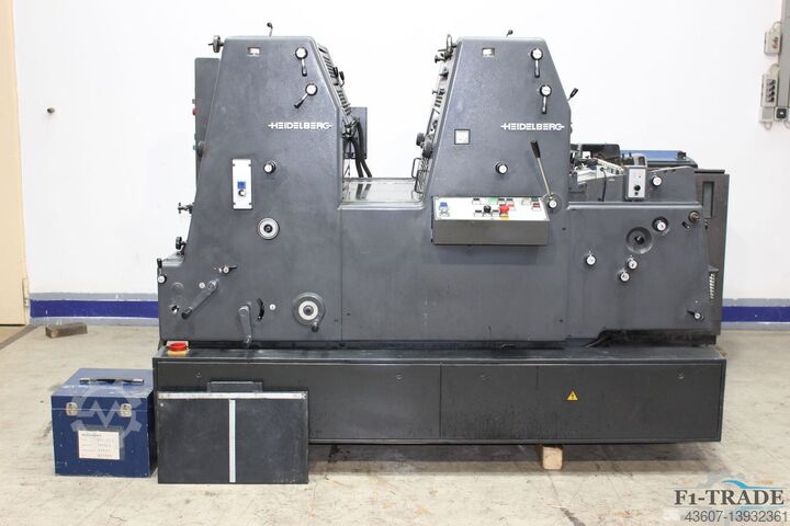 2-цветная листовая офсетная машина Heidelberg GTO52-2