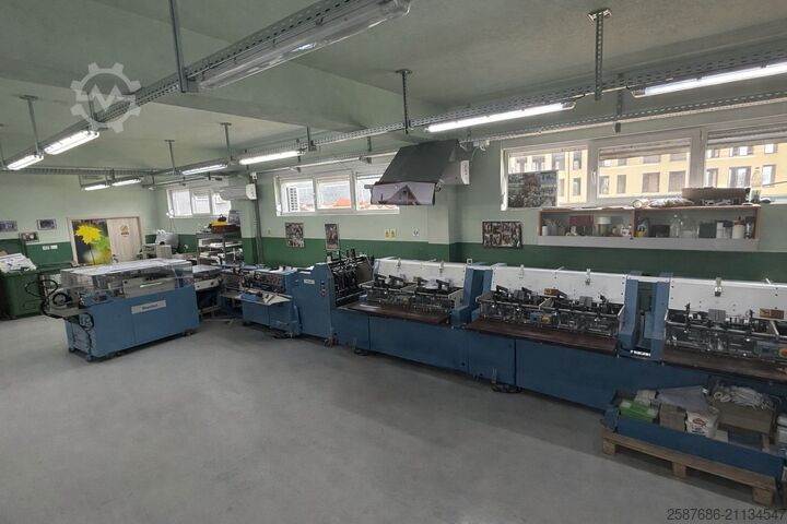 Sheridan 562-642-6 — сшивочная машина (6 станций, 2 степлера Hohner, tri-cutter)